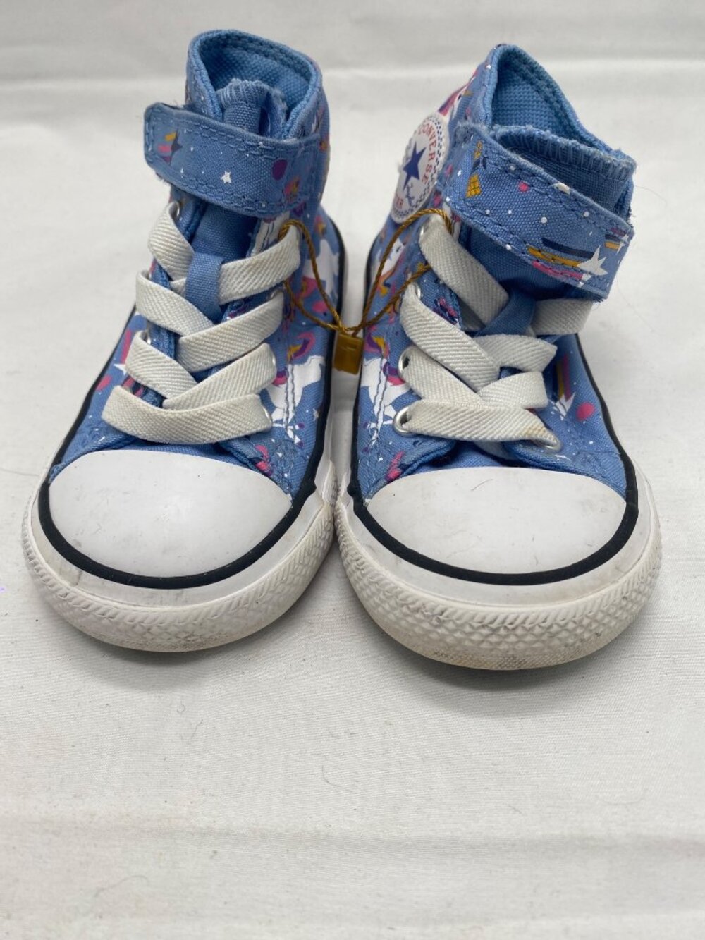Converse All Star Infant Unicorn High Top Sneakers Blue Size 6 US Kids